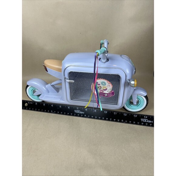 Battat Glitter Girls Cotton Candy Machine Stand & Donut Delivery‎ Scooter Work - Picture 16 of 16